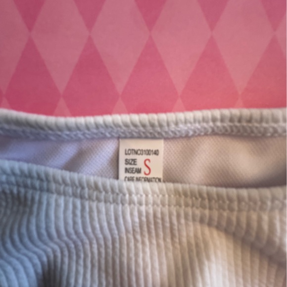 White Ribbed Bikini Set - Picture 6 of 8